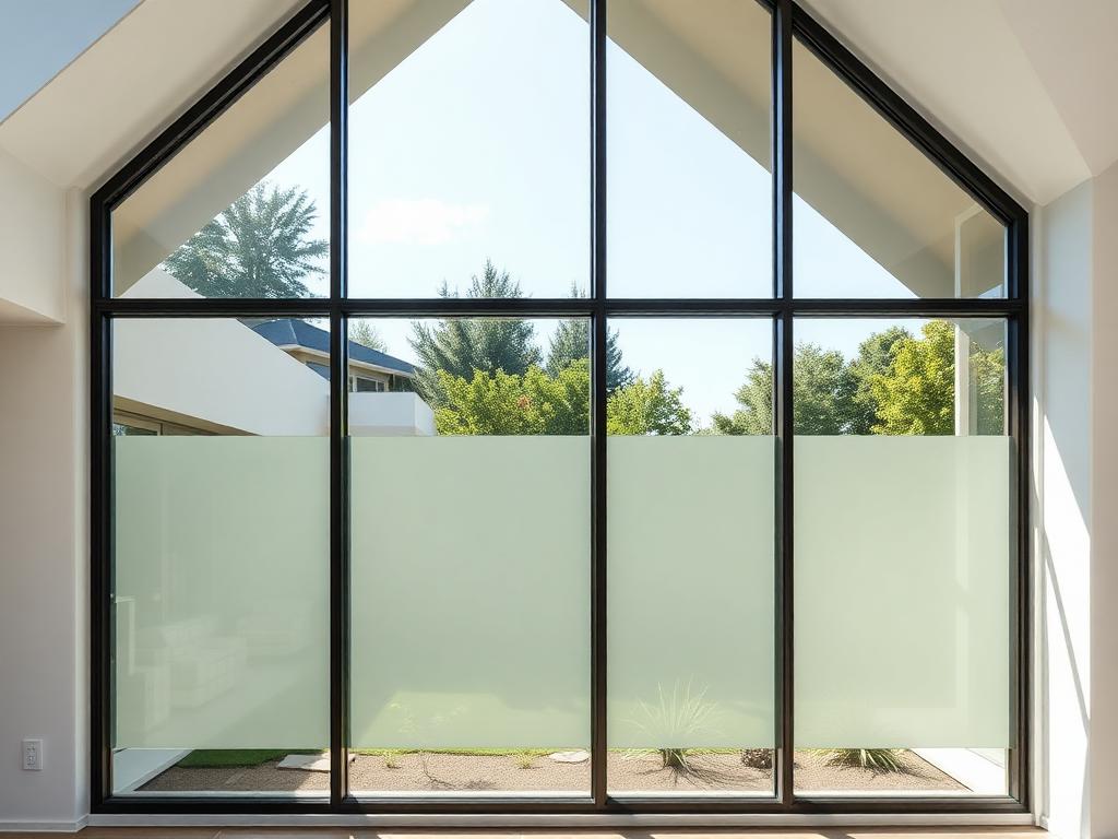 Architectural privacy film — after